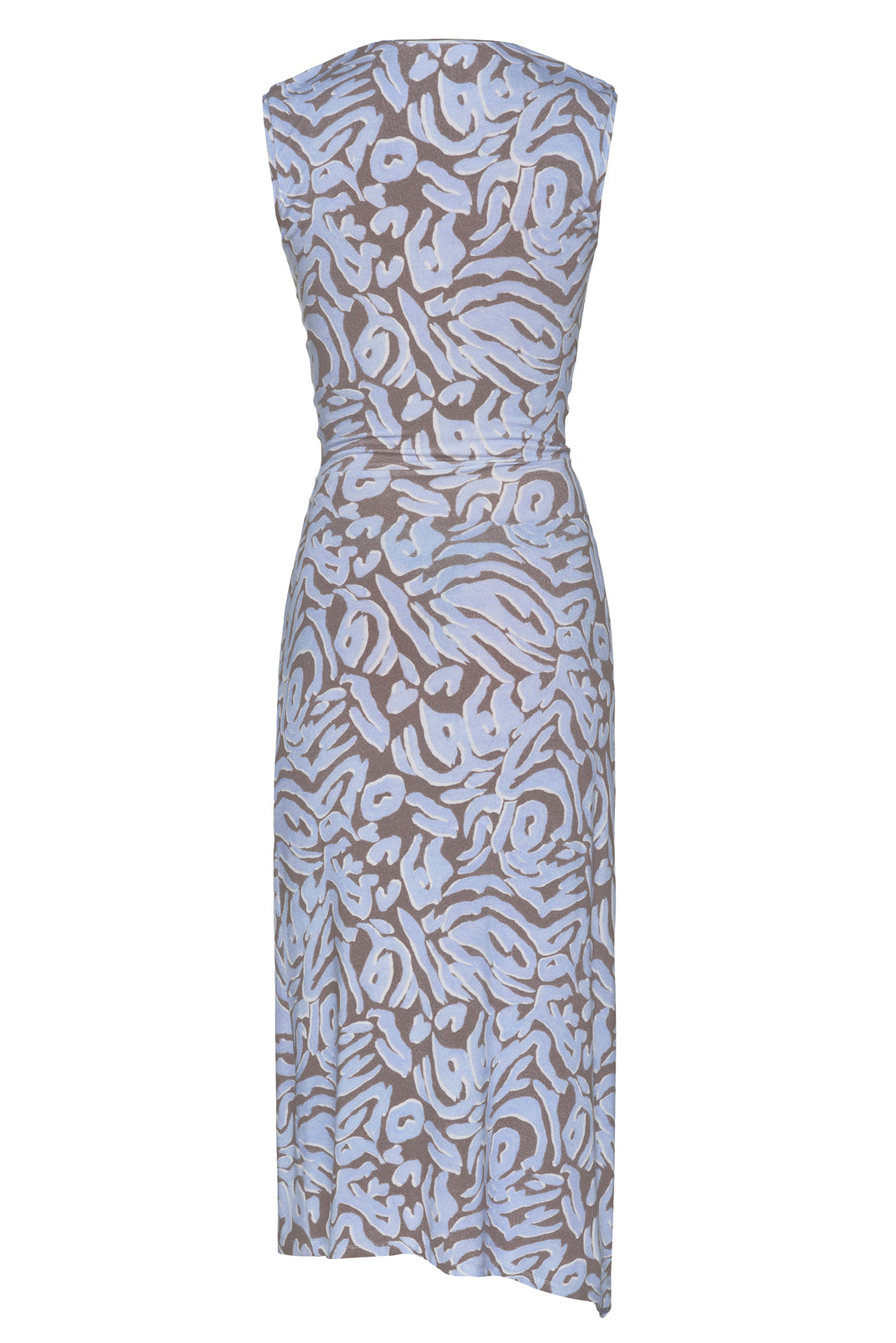 Cut Outs Printed Dress