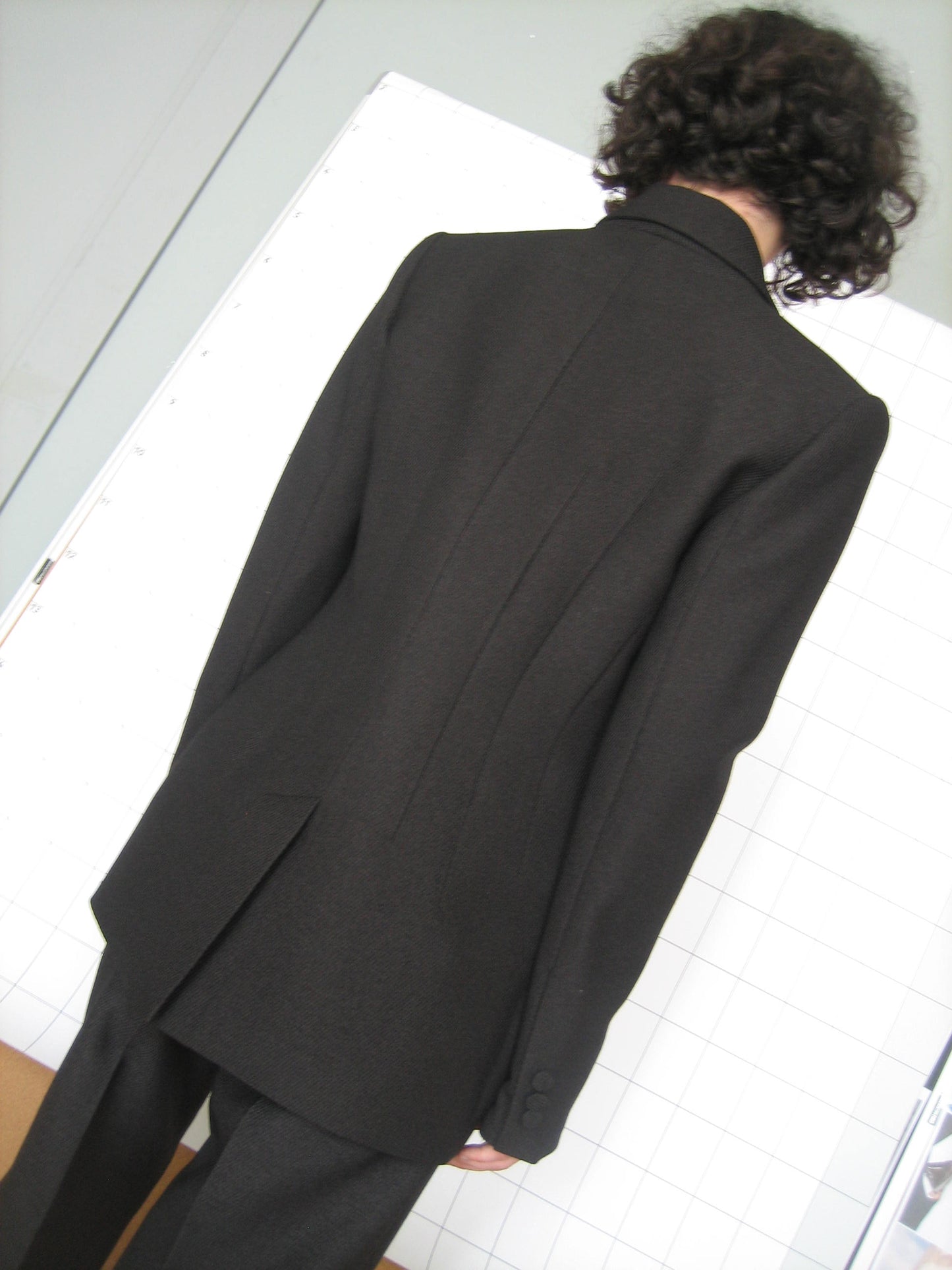 Fitted-Waist Blazer