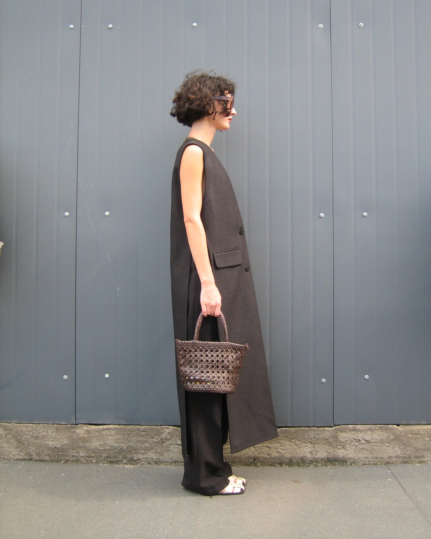 Side Cut Maxi Vest