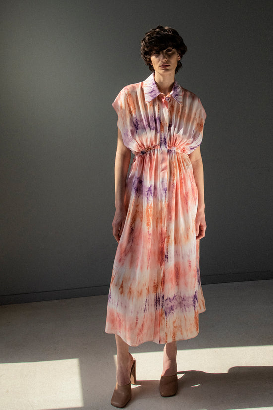 Tie - Dye Midi Dress