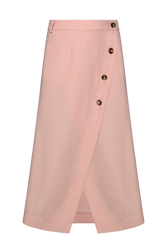 Load image into Gallery viewer, Twill Pink Skirt
