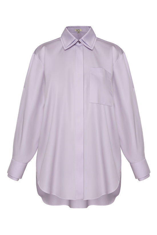 Load image into Gallery viewer, Double Collar Cotton Shirt
